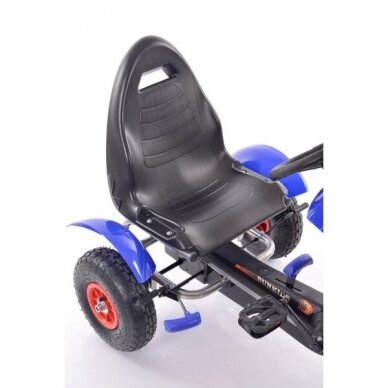 Karting velomobiili Go-Kart F618 Blue (lapsille 4-10 vuotta) 4