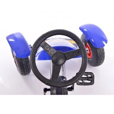 Go-kart velobike Go-Kart F618 Blue (for children aged 4-10) 3