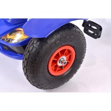 Bērnu velomobilis Go-Kart F618 Blue (bērniem no 4 līdz 10 gadiem) 6