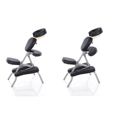 Vertikalaus masažo ir tatuiruočių kėdė Relax Professional (Black) 12