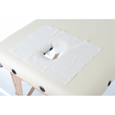 Disposable massage table face covers (100 pcs)